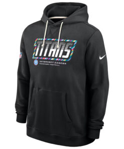 Tennessee Titans 2026 Crucial Catch Graphic Black Hoodie for Football Fans