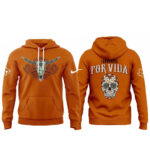 Texas Longhorns 2026 Hispanic Heritage Month Orange Graphic Hoodie for College Football Fans