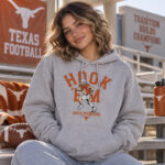 Texas Longhorns Arch Manning Hook ‘Em Graphic Shirt for College Football Fans