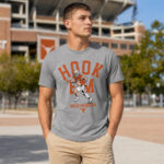 Texas Longhorns Arch Manning Hook ‘Em Graphic Shirt for College Football Fans