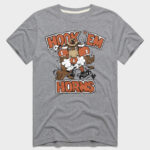 Texas Longhorns Hook ‘Em Horns Longhorn Rush Graphic Shirt for College Football Fans