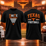 Texas Longhorns Unite The Family Graphic Shirt for College Football Fans