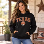 Texas Longhorns x Grateful Dead Night 2026 Graphic Hoodie for College Football and Grateful Dead Fans