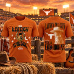 Texas Longhorns x Lainey Wilson Whirlwind Event Show 2026 Graphic Shirt for College Football and Lainey Wilson Fans