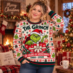 The Grinch 60th Anniversary Of Grinchmas 2026 Ugly Christmas Sweater