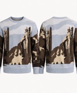 The Lord of The Rings Gates of Argonath Scenic Sweater