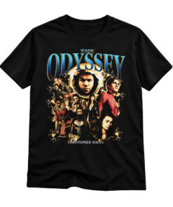 The Odyssey Christopher Nolan Epic Journey Graphic Shirt for Movie Fans