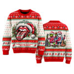 The Rolling Stones Merry Stonesmas 2026 Ugly Christmas Sweater for The Rolling Stones Fans