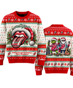 The Rolling Stones Merry Stonesmas 2026 Ugly Christmas Sweater for The Rolling Stones Fans