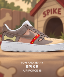 Tom And Jerry Spike Bulldog Style 3 Shoes Sneaker for Cartoon Fans