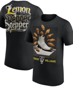 Trick Williams Lemon Pepper Steppers Graphic Shirt for Wrestling Fans