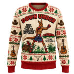 Tyler Childers Snipe Hunt Tour 2026 Kangaroo Boxing Ugly Christmas Sweater