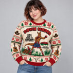 Tyler Childers Snipe Hunt Tour 2026 Kangaroo Boxing Ugly Christmas Sweater