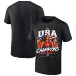 USA Team Women's Basketball Fiba World Cup 2026 Champions Graphic Shirt for Basketball Fans
