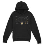 Vanderbilt Commodores Football Miracle Win Probability Chart Graphic Shirt for College Football Fans