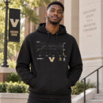 Vanderbilt Commodores Football Miracle Win Probability Chart Graphic Shirt for College Football Fans
