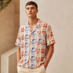 Vintage Travel Ticket Collage 2026 Hawaiian Shirt for Summer Vacation