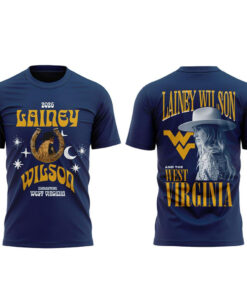 West Virginia Mountaineers x Lainey Wilson Whirlwind Event Show 2026 Graphic Shirt for College Football and Lainey Wilson Fans