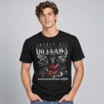 World Of Outlaws Checkered Finish Graphic Shirt for Racing Fans