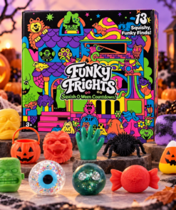 Halloween Squishy Countdown Calendar – 13 Spooky Surprise Toys