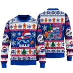 Buffalo Bills They Not Like Us Ugly Christmas Sweater
