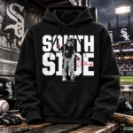 Chicago White Sox Chase Meidroth South Side Stack Graphic Shirt for Baseball Fans