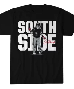 Chicago White Sox Chase Meidroth South Side Stack Graphic Shirt for Baseball Fans