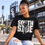Chicago White Sox Chase Meidroth South Side Stack Graphic Shirt for Baseball Fans