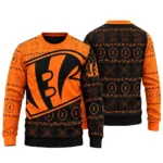 Cincinnati Bengals 2026 Ugly Christmas Sweater for Football Fans