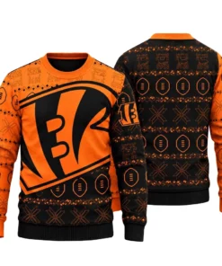 Cincinnati Bengals 2026 Ugly Christmas Sweater for Football Fans