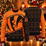 Cincinnati Bengals 2026 Ugly Christmas Sweater for Football Fans