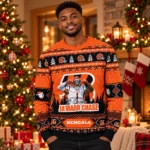 Cincinnati Bengals Dont Mess With Bengals 2026 Orange Ugly Christmas Sweater