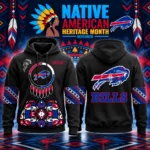 Custom Name Buffalo Bills Native American Heritage Month 2026 Hoodie
