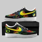 Custom Name Oregon Ducks x Grateful Dead 2026 Shoes Sneakers for College Football and Grateful Dead Fans