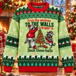 From The Windows To The Walls Deck These Halls Christmas 2026 Ugly Sweater