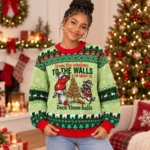 From The Windows To The Walls Deck These Halls Christmas 2026 Ugly Sweater