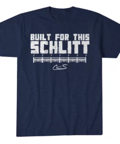 New York Yankees Cam Schlittler Built For This Schlitt Graphic Shirt for Baseball Fans