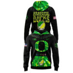 Oregon Ducks x Grateful Dead 2026 Black Hoodie for College Football and Grateful Dead Fans