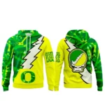 Oregon Ducks x Grateful Dead 2026 Graphic Hoodie for College Football and Grateful Dead Fans