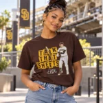 San Diego Padres Gavin Sheets Talk That Sheets Graphic Shirt for Baseball Fans