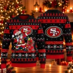 San Francisco 49ers Santa Claus Ugly Christmas Sweater
