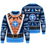 Tennessee Titans Funny Body 2026 Ugly Christmas Sweater
