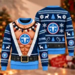Tennessee Titans Funny Body 2026 Ugly Christmas Sweater
