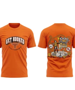 Texas Longhorns Red River Rivalry 2026 Graphic Shirt for College Football Fans