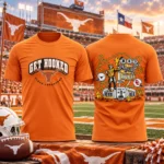 Texas Longhorns Red River Rivalry 2026 Graphic Shirt for College Football Fans