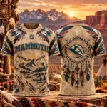 Utah Mammoth 2026 Native American Heritage Graphic Shirt for Hockey Fans